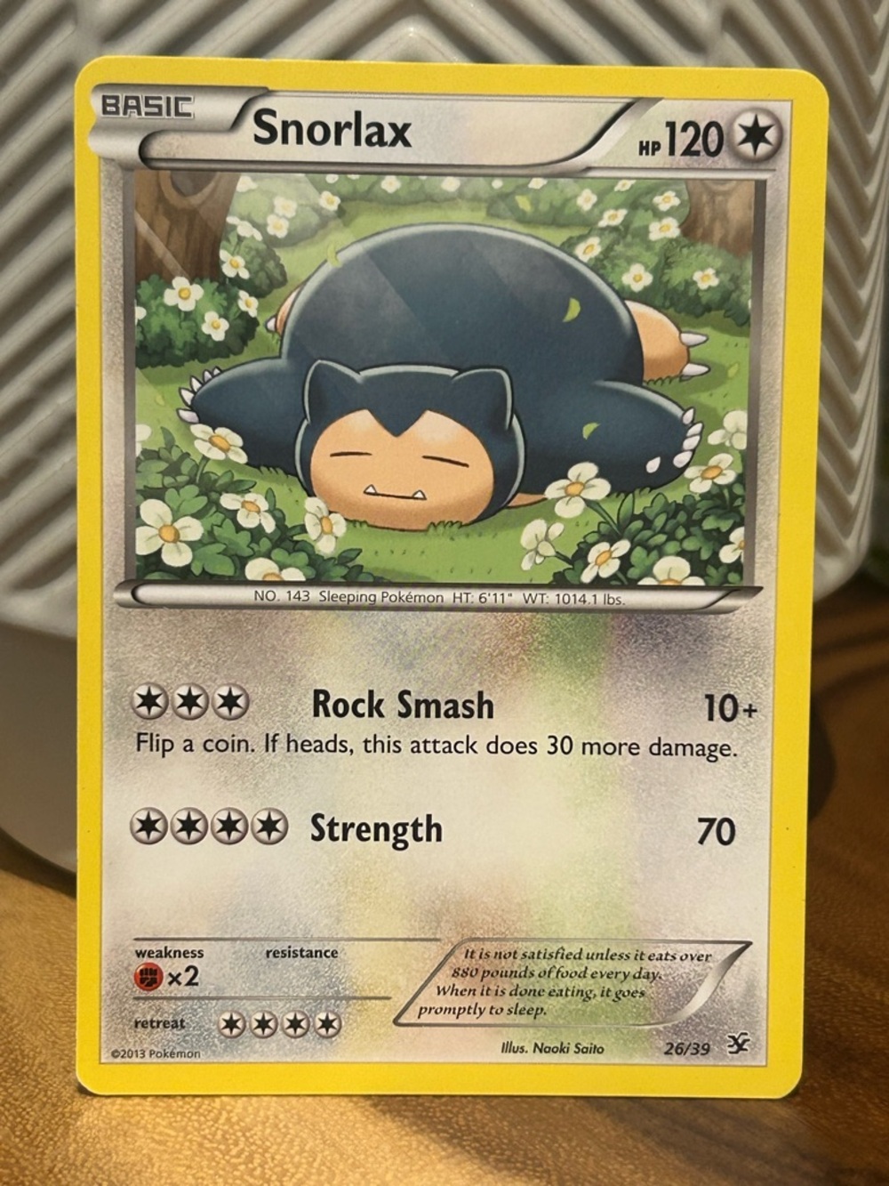 Pokemon Snorlax, 2013, Collectible, Fan Favorite